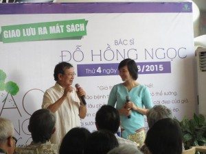 Ra mắt sách "Già sao cho sướng" ở NS Phương Nam