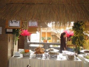 Buffet chay... hấp dẫn!